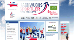 Desktop Screenshot of berlin-sport.de