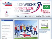 Tablet Screenshot of berlin-sport.de